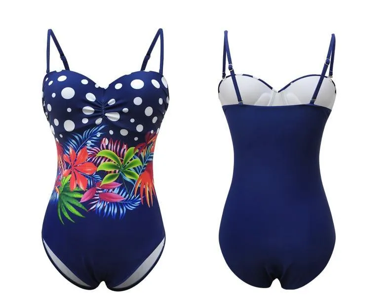 Plus Size One-Piece Swimwear