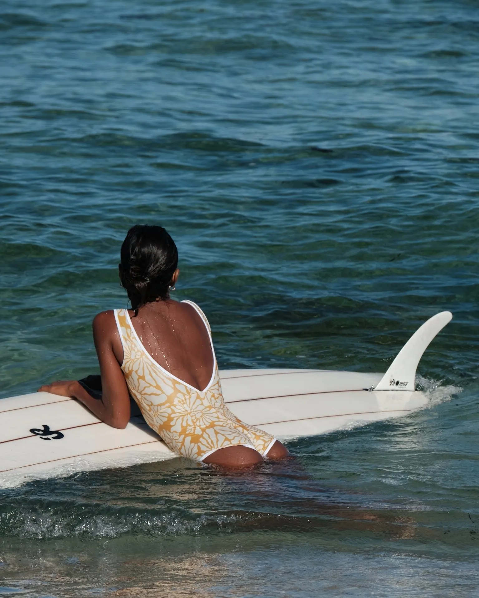 Retro Surf Suit in Sun Kissed