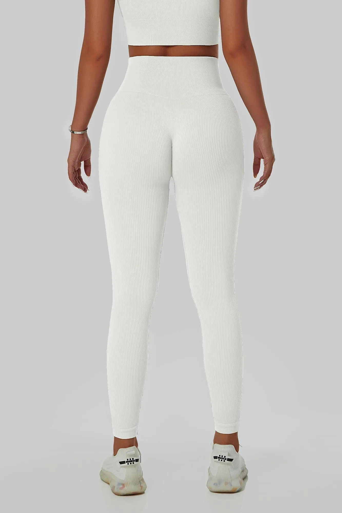 Ribbed Seamless Workout Leggings