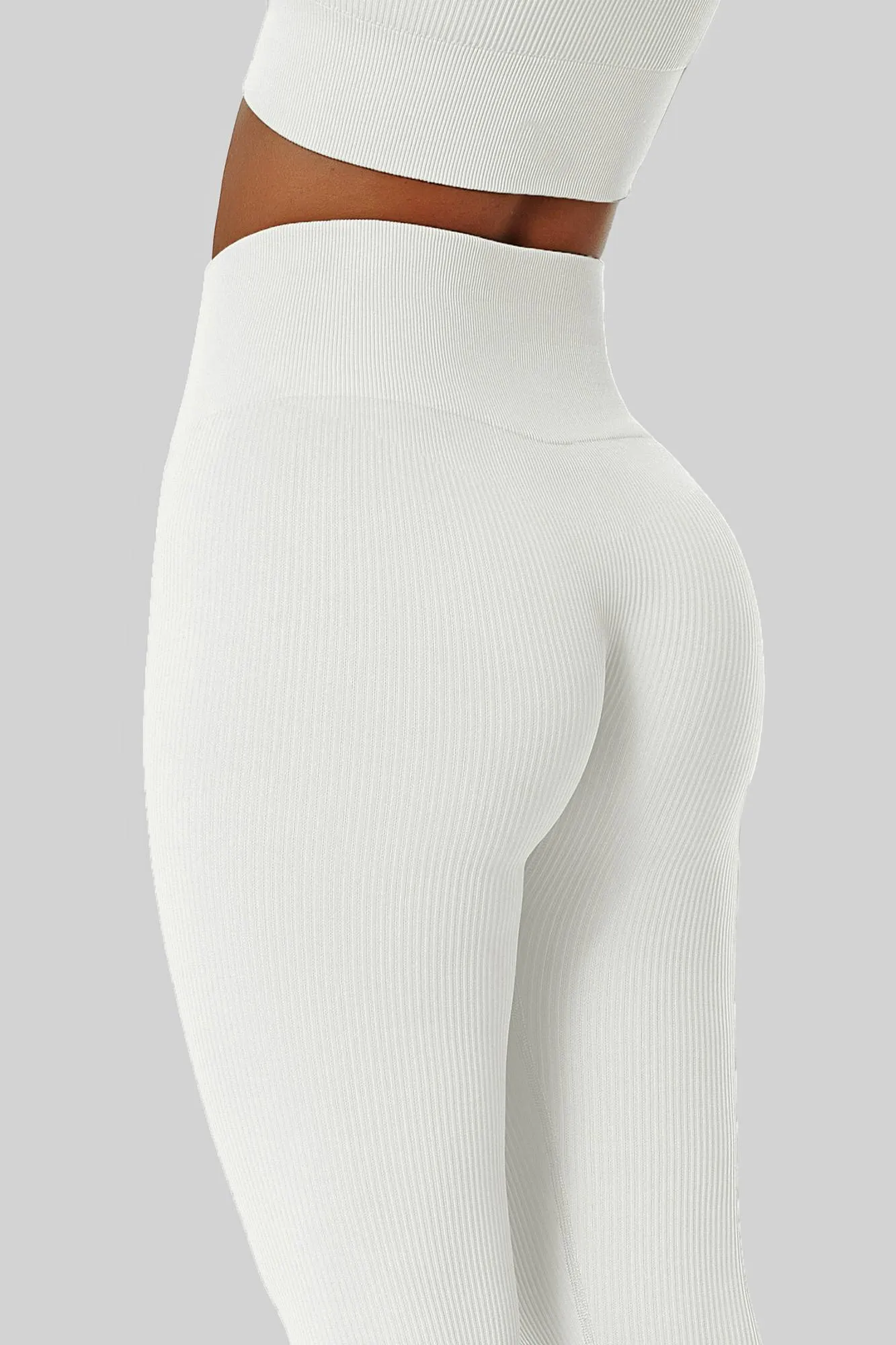 Ribbed Seamless Workout Leggings