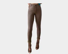 Sand Rust Subtle Vegan stretch jeans - The Milano