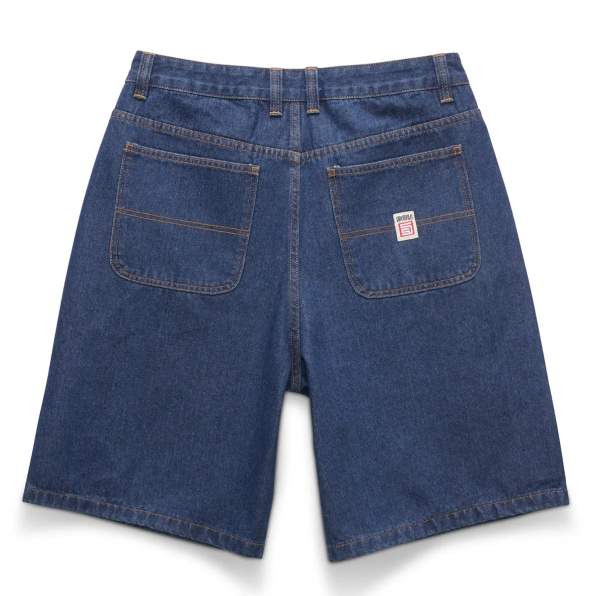 S/Double - Denim Standard Shorts Blue Denim