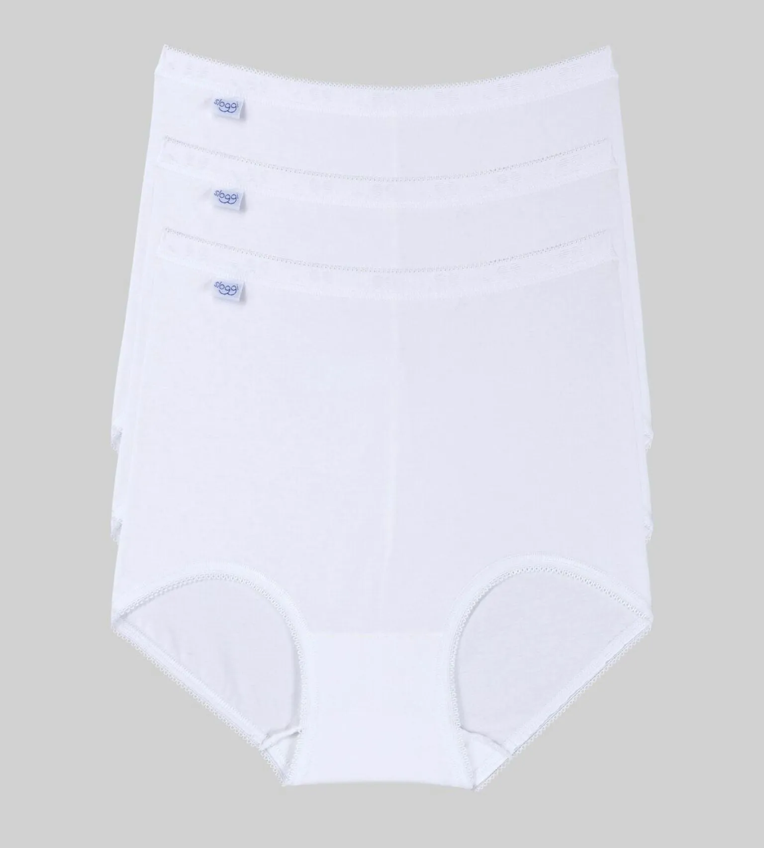 Sloggi Basic Maxi Brief 3 Pack, White