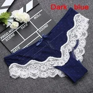 Soft Breathable Sexy Low-Rise Knickers Hollow Briefs Ultra Thin Women Underwear