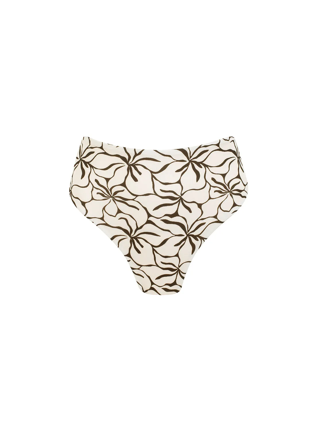 sustainable swimwear bottoms saint ivory flowers