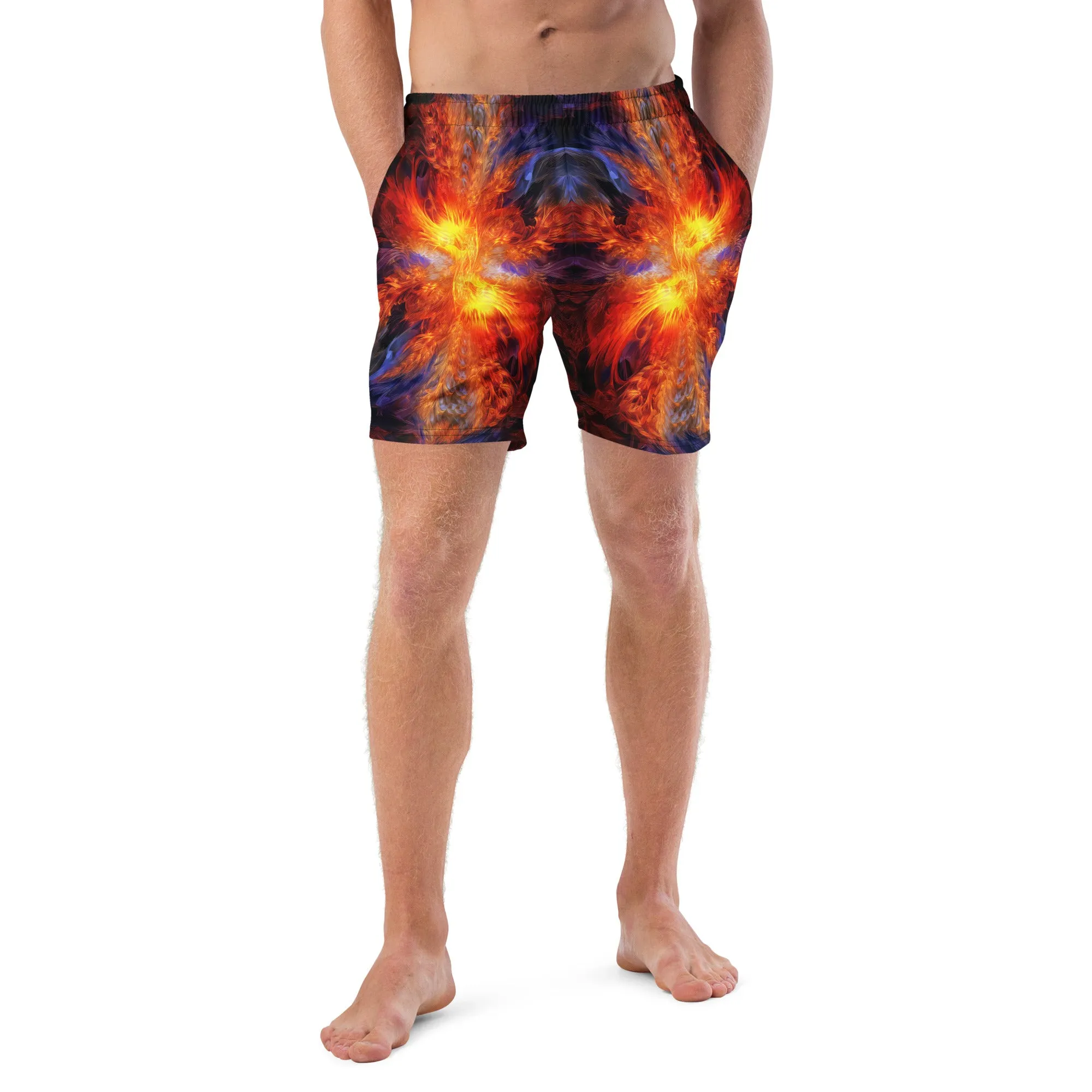 Swim Trunk Flames