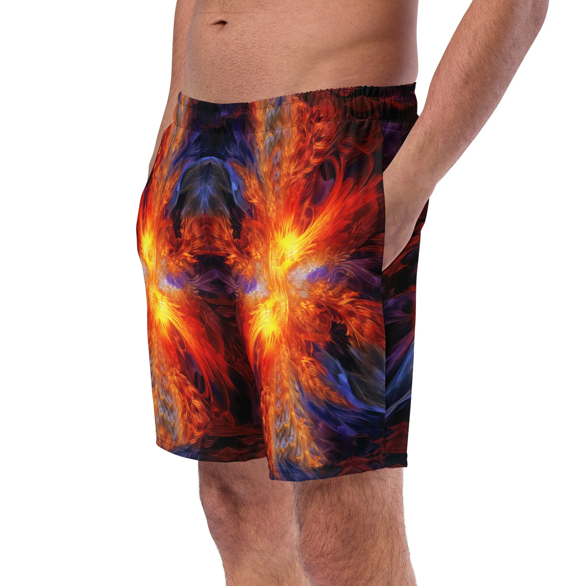 Swim Trunk Flames