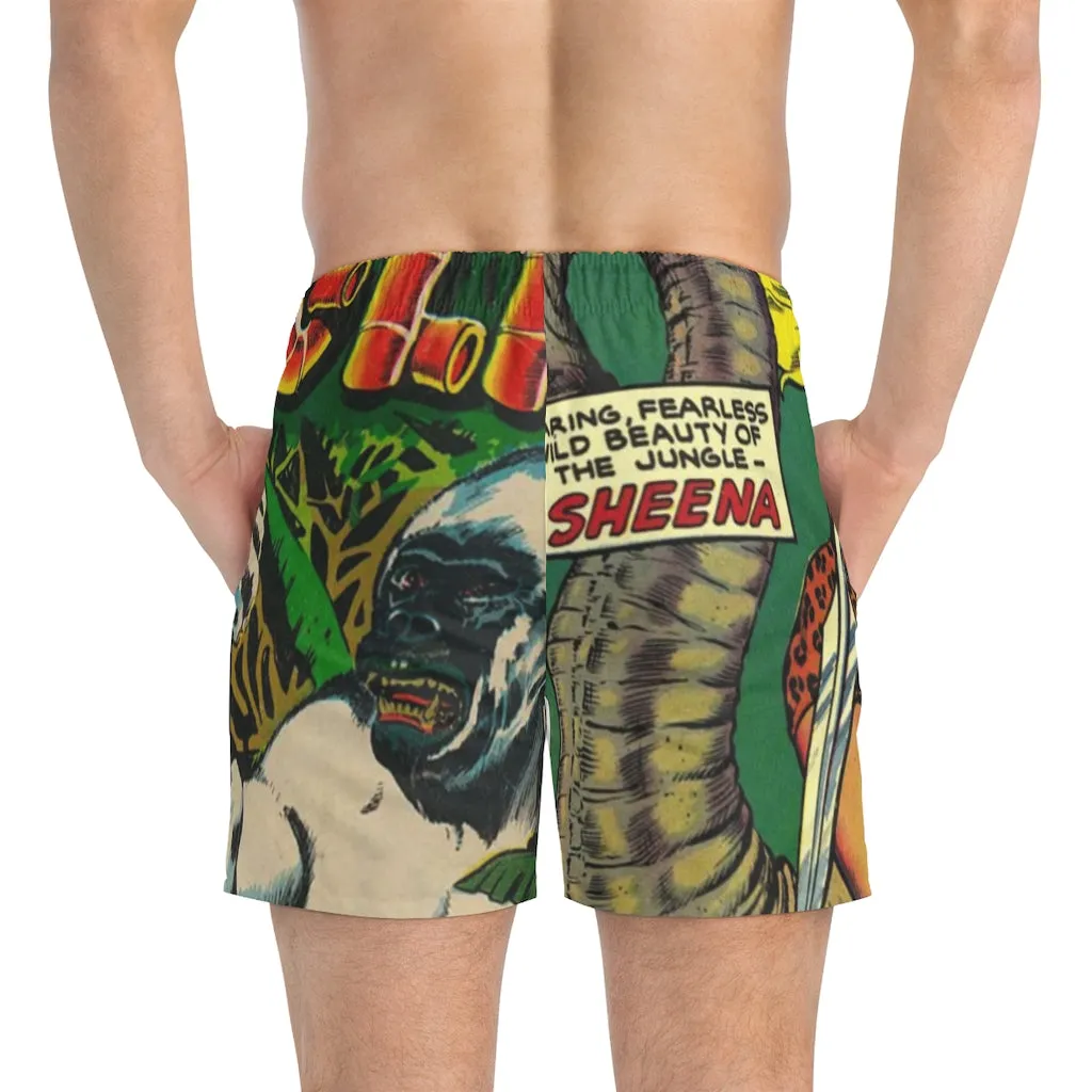 Swim Trunks AL BLUE DESIGNED CLASSIC COMICS