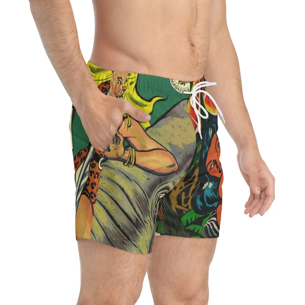 Swim Trunks AL BLUE DESIGNED CLASSIC COMICS