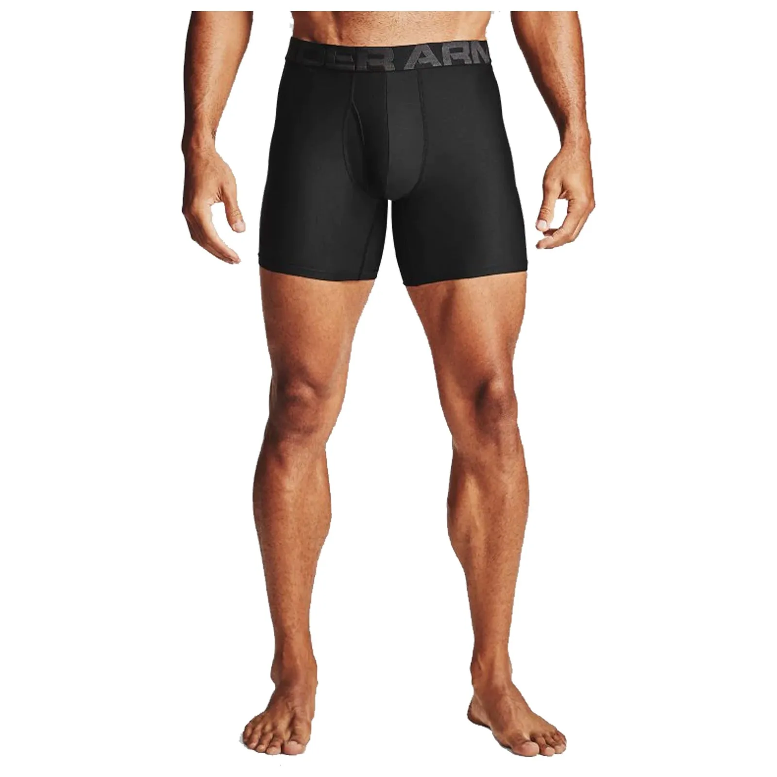 Under Armour Mens Tech 6" Boxerjock 2 Pack