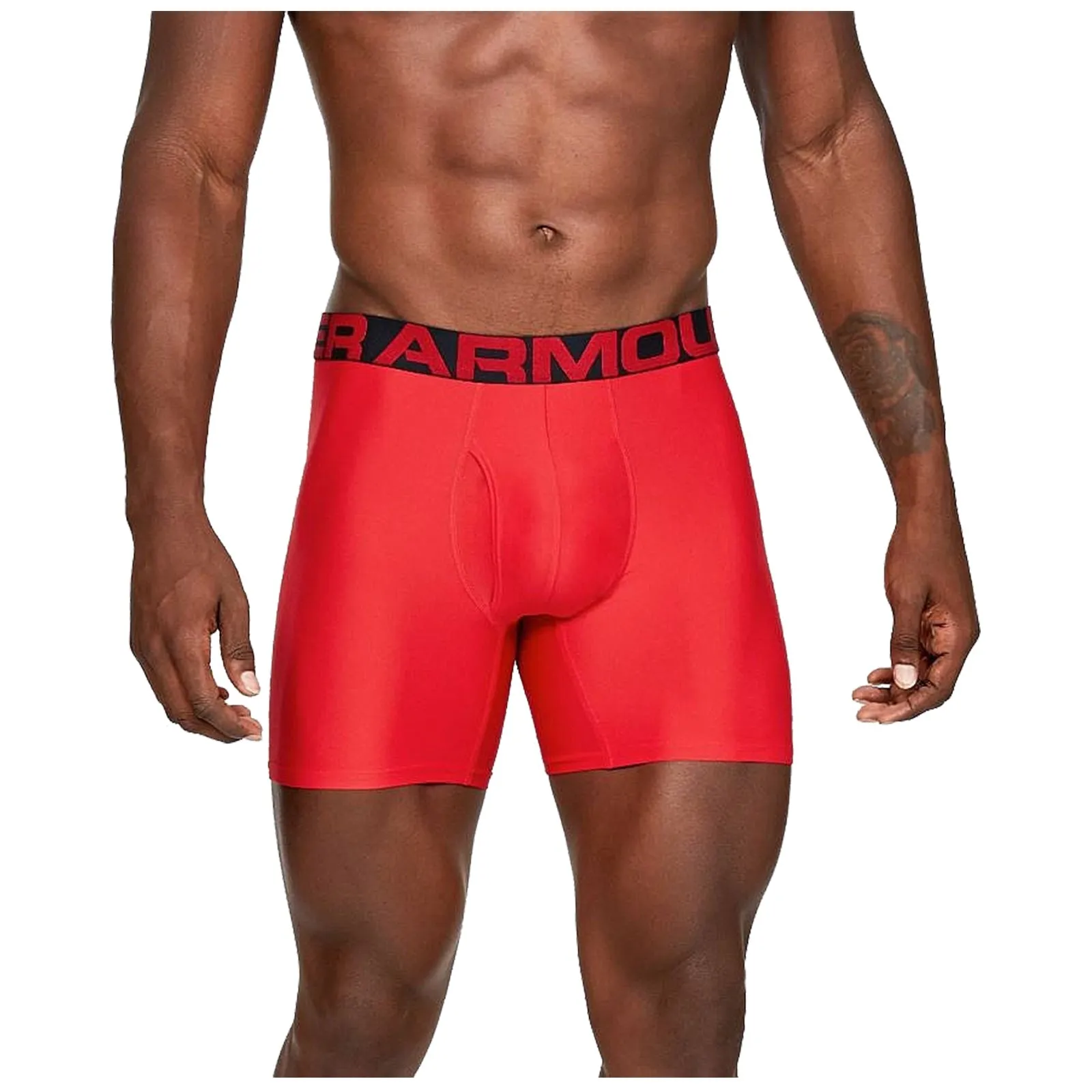 Under Armour Mens Tech 6" Boxerjock 2 Pack