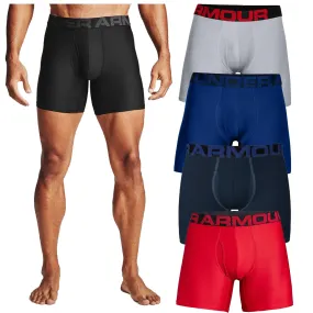 Under Armour Mens Tech 6" Boxerjock 2 Pack