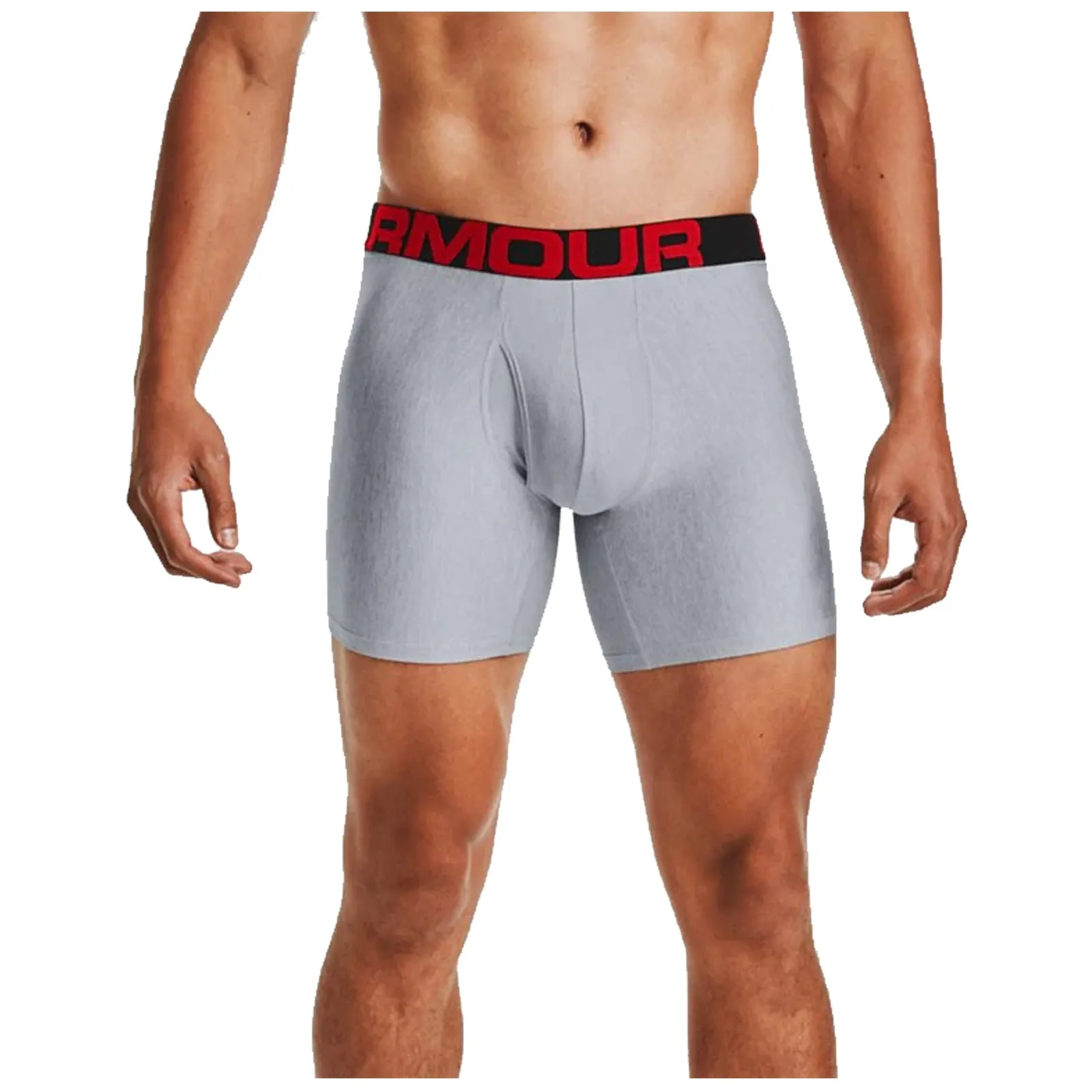 Under Armour Mens Tech 6" Boxerjock 2 Pack