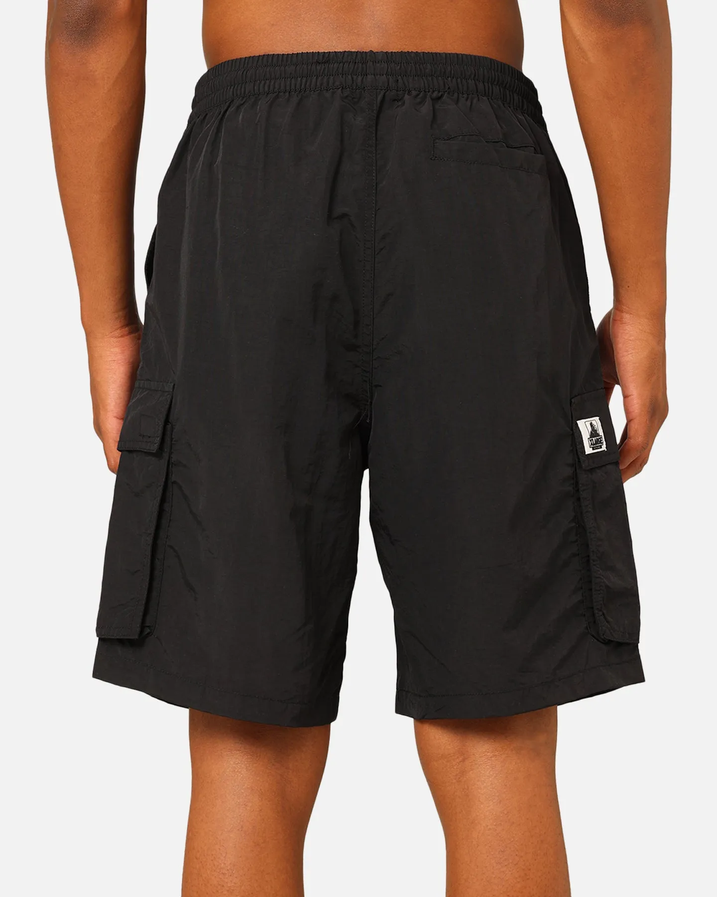 X-Large 91 Nylon Cargo Shorts Black